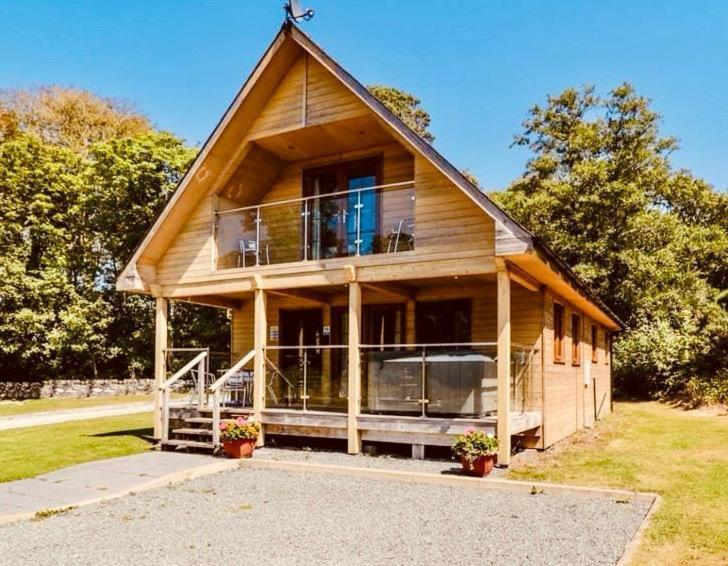Artro Lodge Luxury 3 Bedroom, 3 Bathroom & Hot Tub Llanbedr  Exterior foto