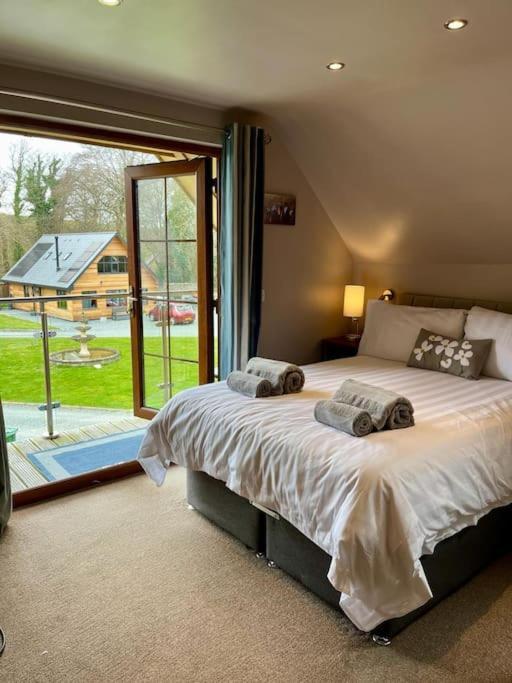 Artro Lodge Luxury 3 Bedroom, 3 Bathroom & Hot Tub Llanbedr  Exterior foto